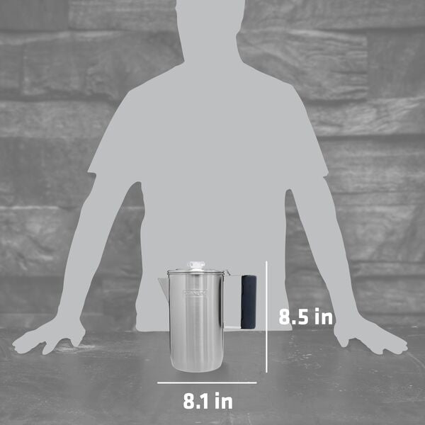 Adventure Cool Grip Camp Percolator | 1.1 QT.